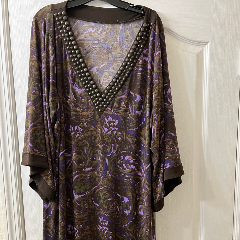 Michael Kors 2x (no tags) Kimono Style Dress